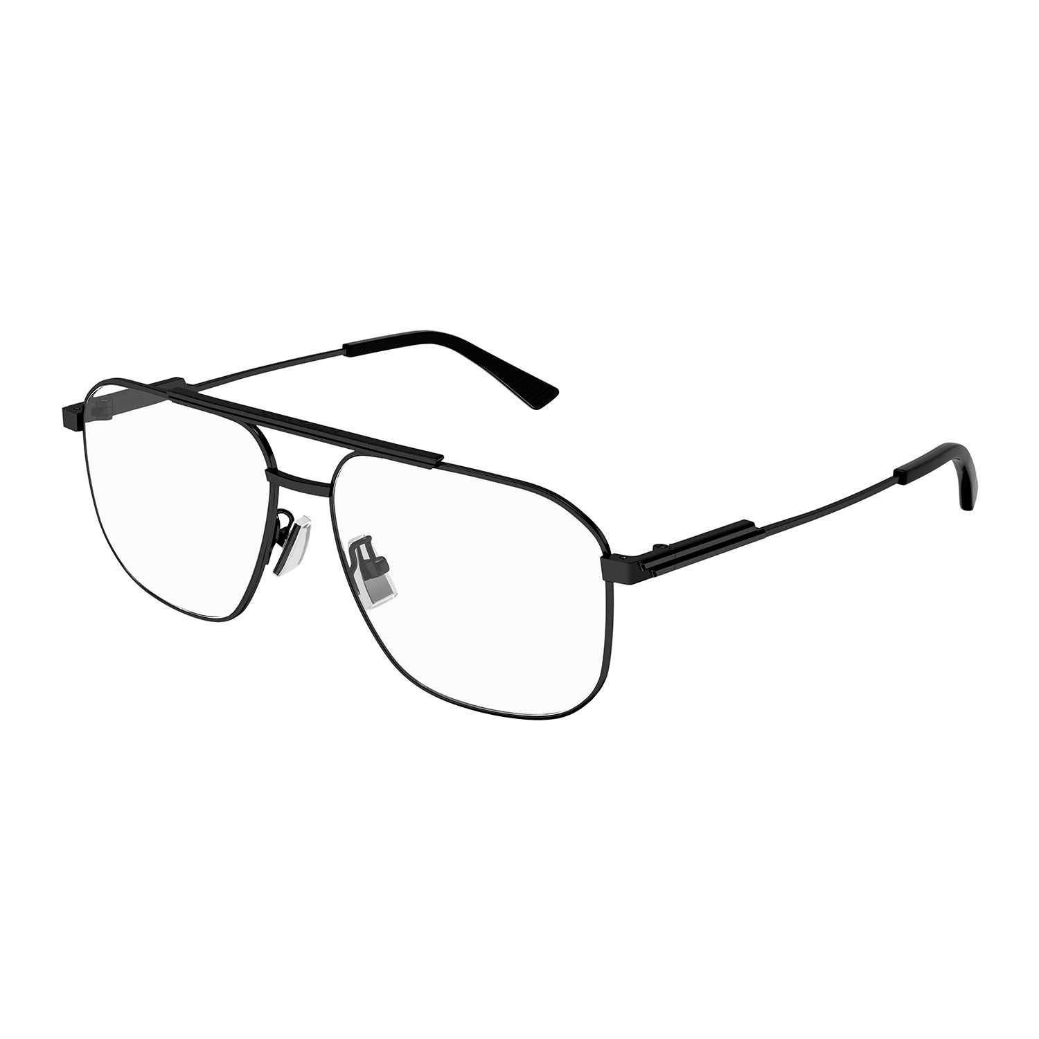 BV1159O Black metal Optical Frames - Semimatte Black