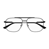 BV1159O Black metal Optical Frames - Semimatte Black