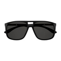 PE0183S Black injection Sunglasses - Matte Solid Black
