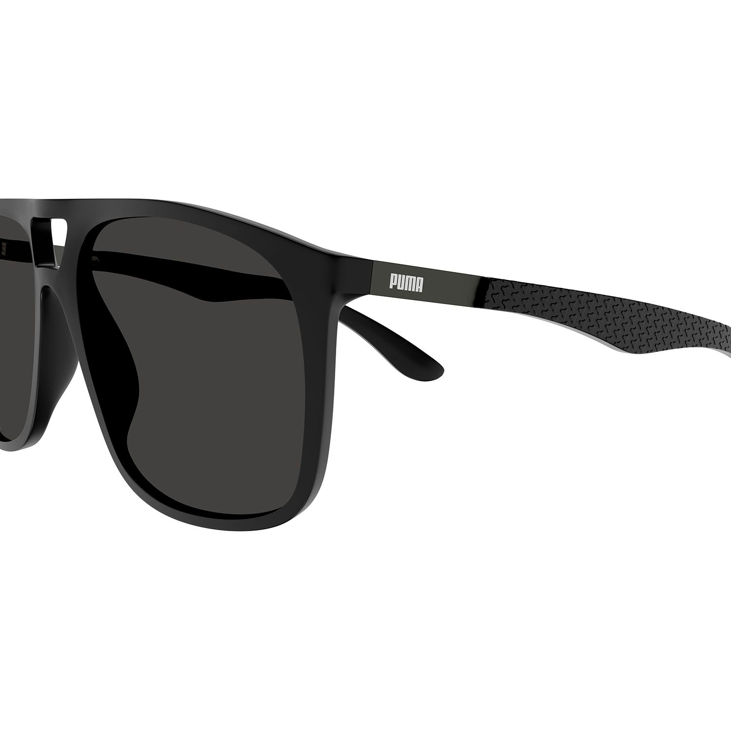 PE0183S Black injection Sunglasses - Matte Solid Black