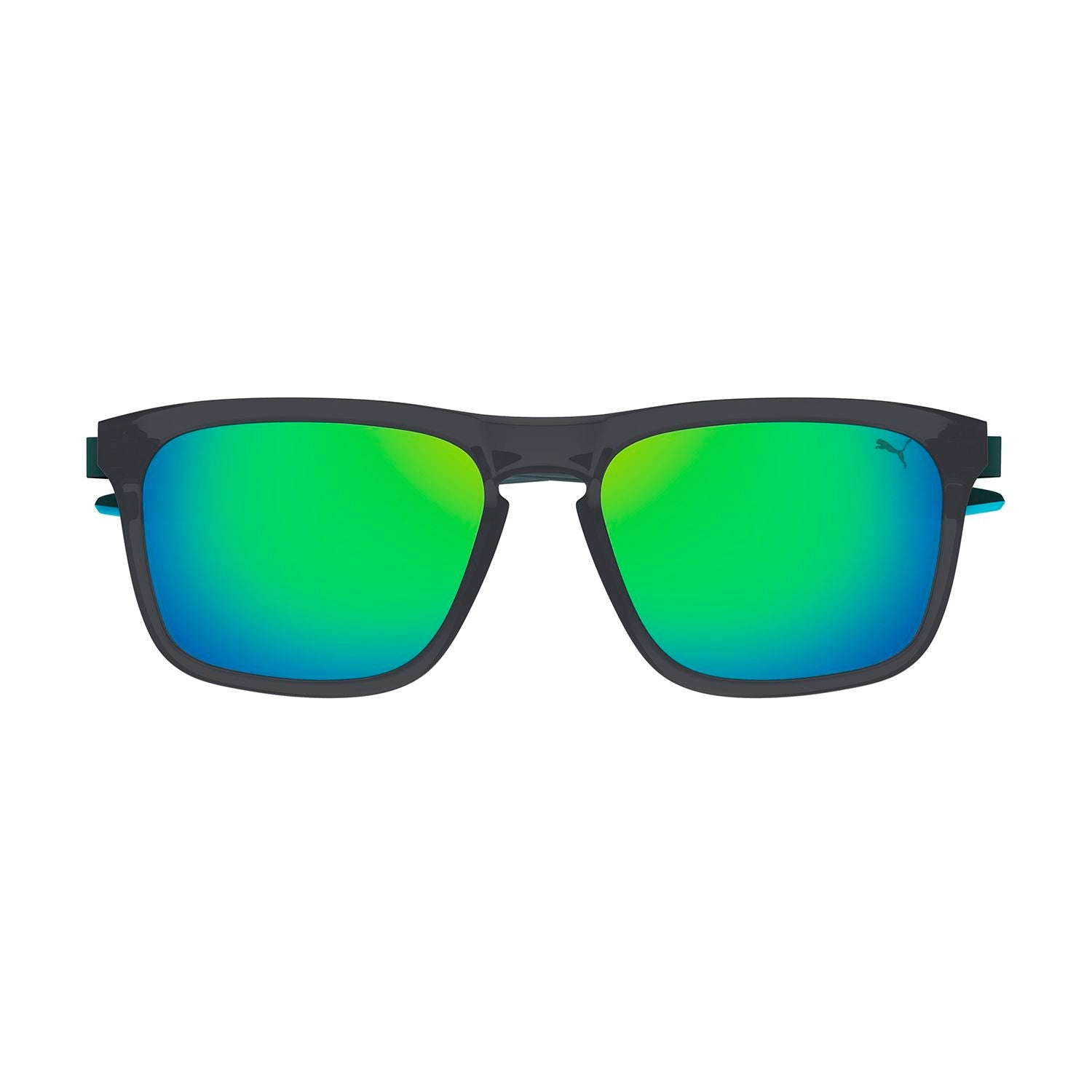PU0376S Grey injection Sunglasses - Matte Transparent Cool Grey