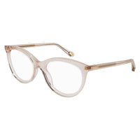 CH0117O Pink bio acetate Optical Frames - Shiny Transparent Light Pink