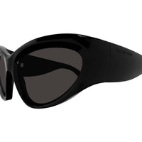 BB0228S Black bio injection Sunglasses - Shiny Black