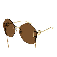 GG1203S Gold metal Sunglasses - Shiny Endura Gold