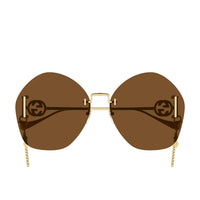GG1203S Gold metal Sunglasses - Shiny Endura Gold