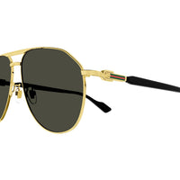 GG1220S Gold metal Sunglasses - Shiny Yellow Gold