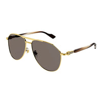 GG1220S Gold metal Sunglasses - Shiny Yellow Gold