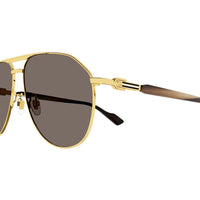 GG1220S Gold metal Sunglasses - Shiny Yellow Gold