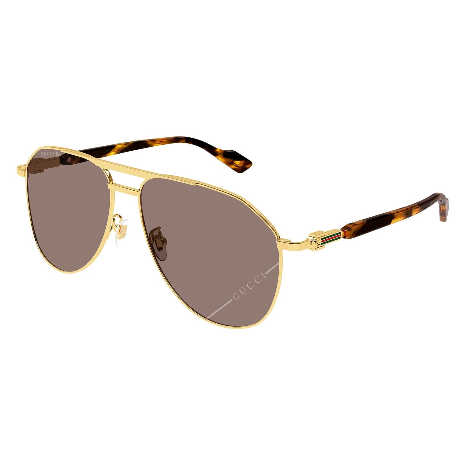 GG1220S Gold metal Sunglasses - Shiny Yellow Gold