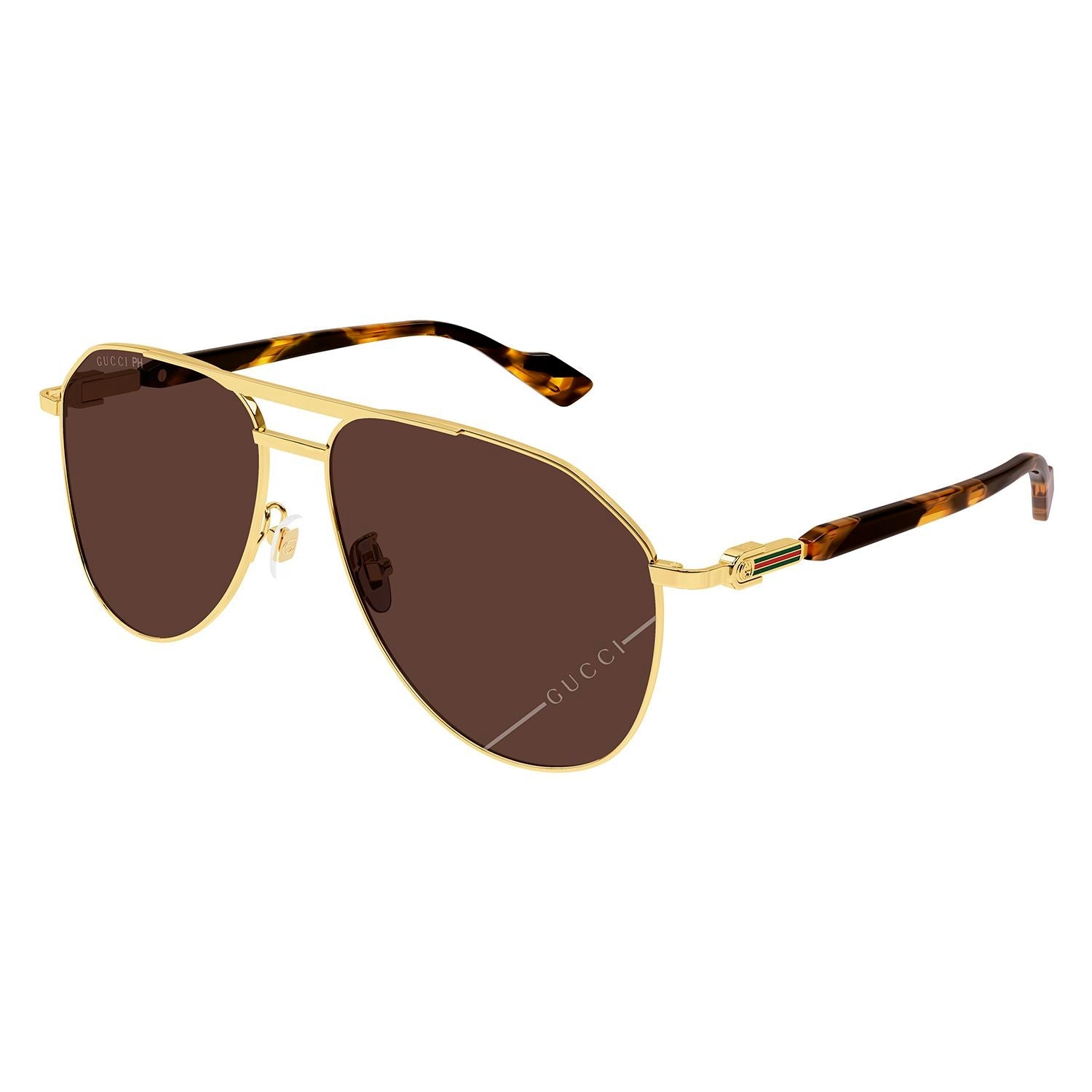 GG1220S Gold metal Sunglasses - Shiny Yellow Gold