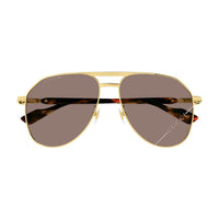 GG1220S Gold metal Sunglasses - Shiny Yellow Gold