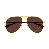 GG1220S Gold metal Sunglasses - Shiny Yellow Gold