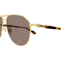 GG1220S Gold metal Sunglasses - Shiny Yellow Gold