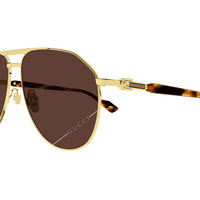 GG1220S Gold metal Sunglasses - Shiny Yellow Gold