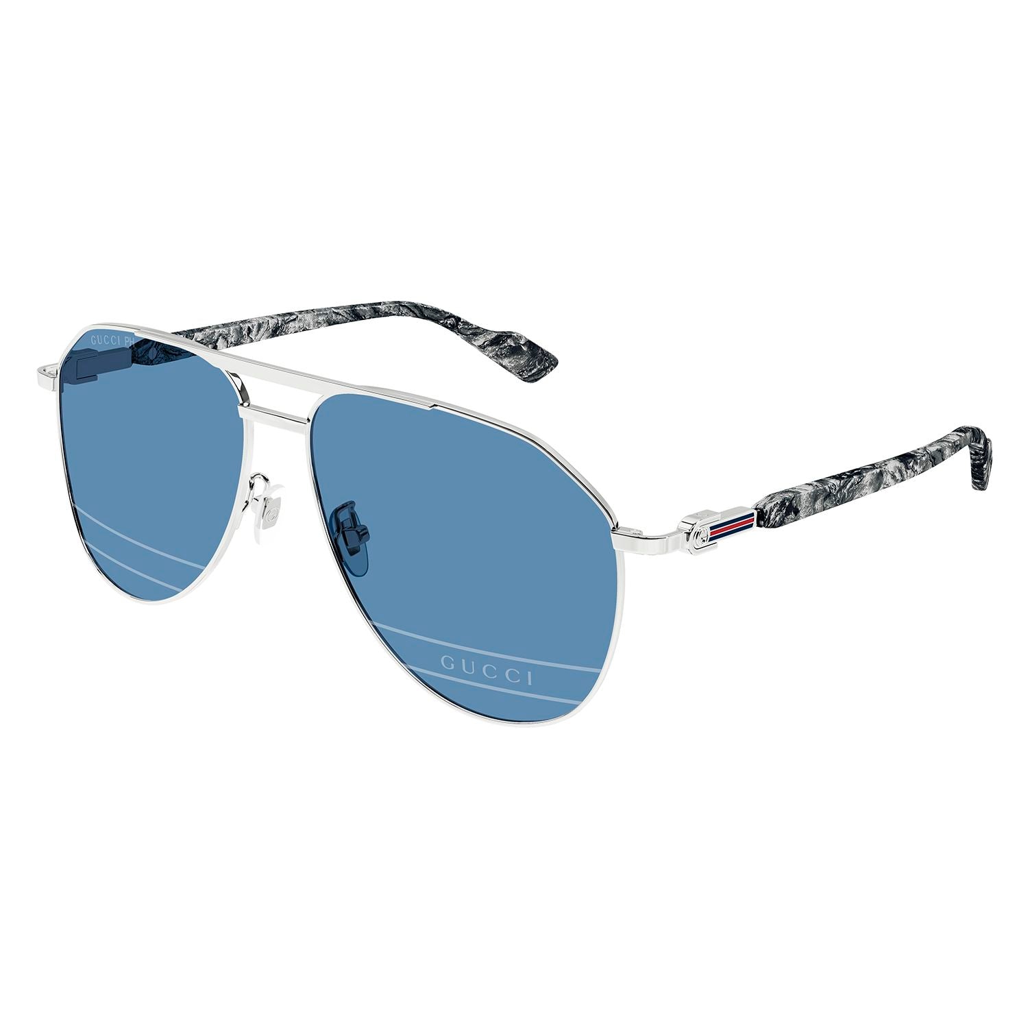 GG1220S Silver metal Sunglasses - Shiny Silver