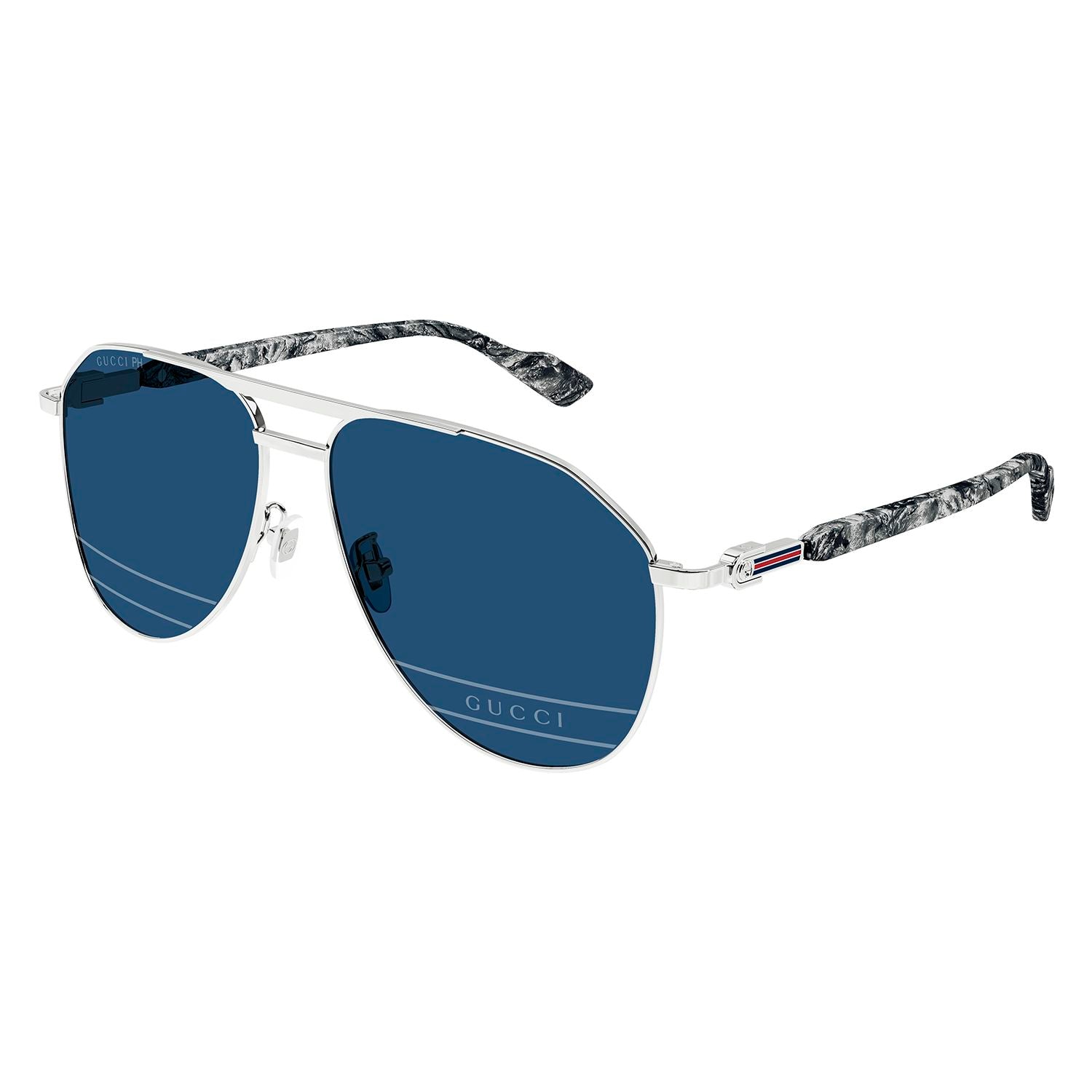 GG1220S Silver metal Sunglasses - Shiny Silver
