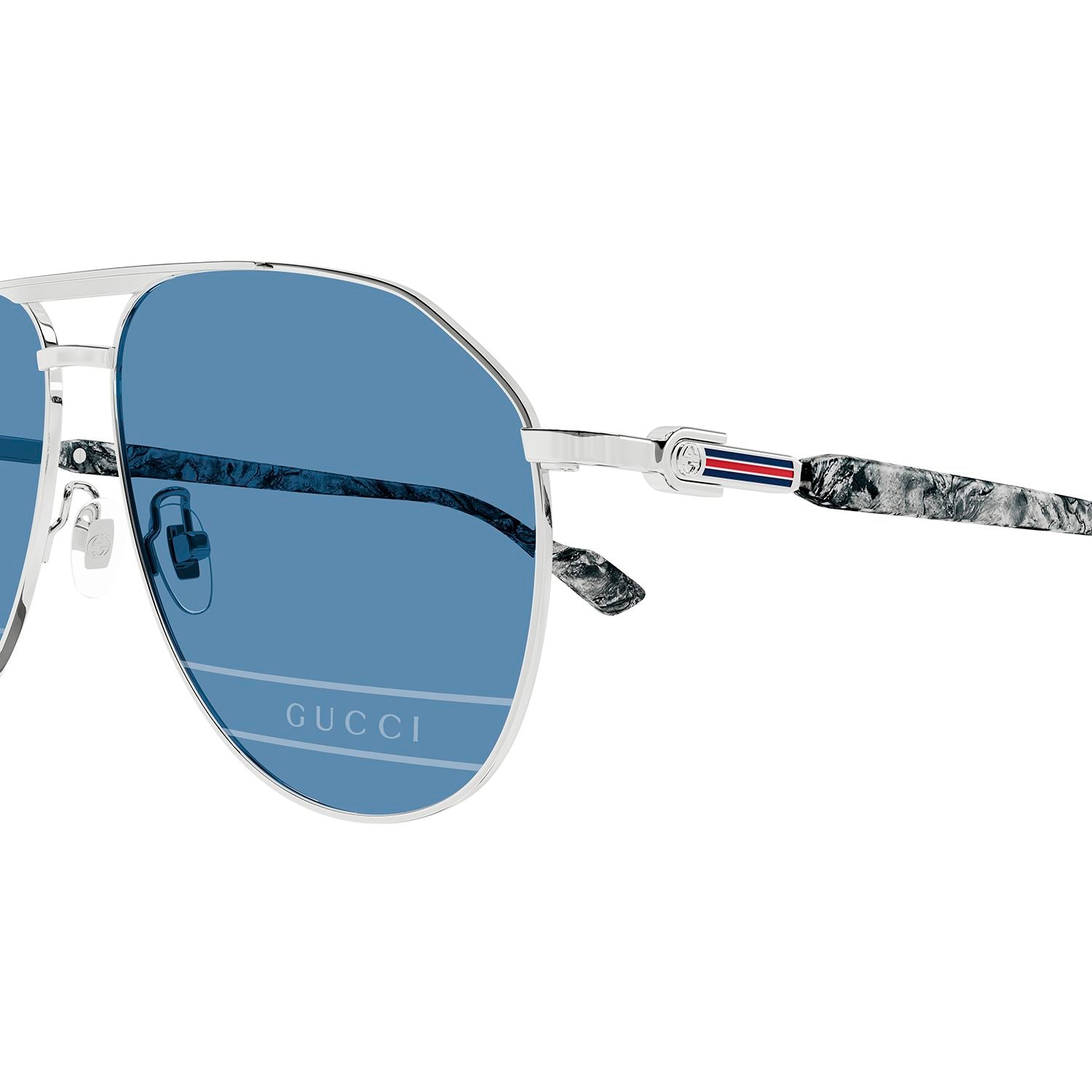 GG1220S Silver metal Sunglasses - Shiny Silver