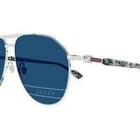 GG1220S Silver metal Sunglasses - Shiny Silver