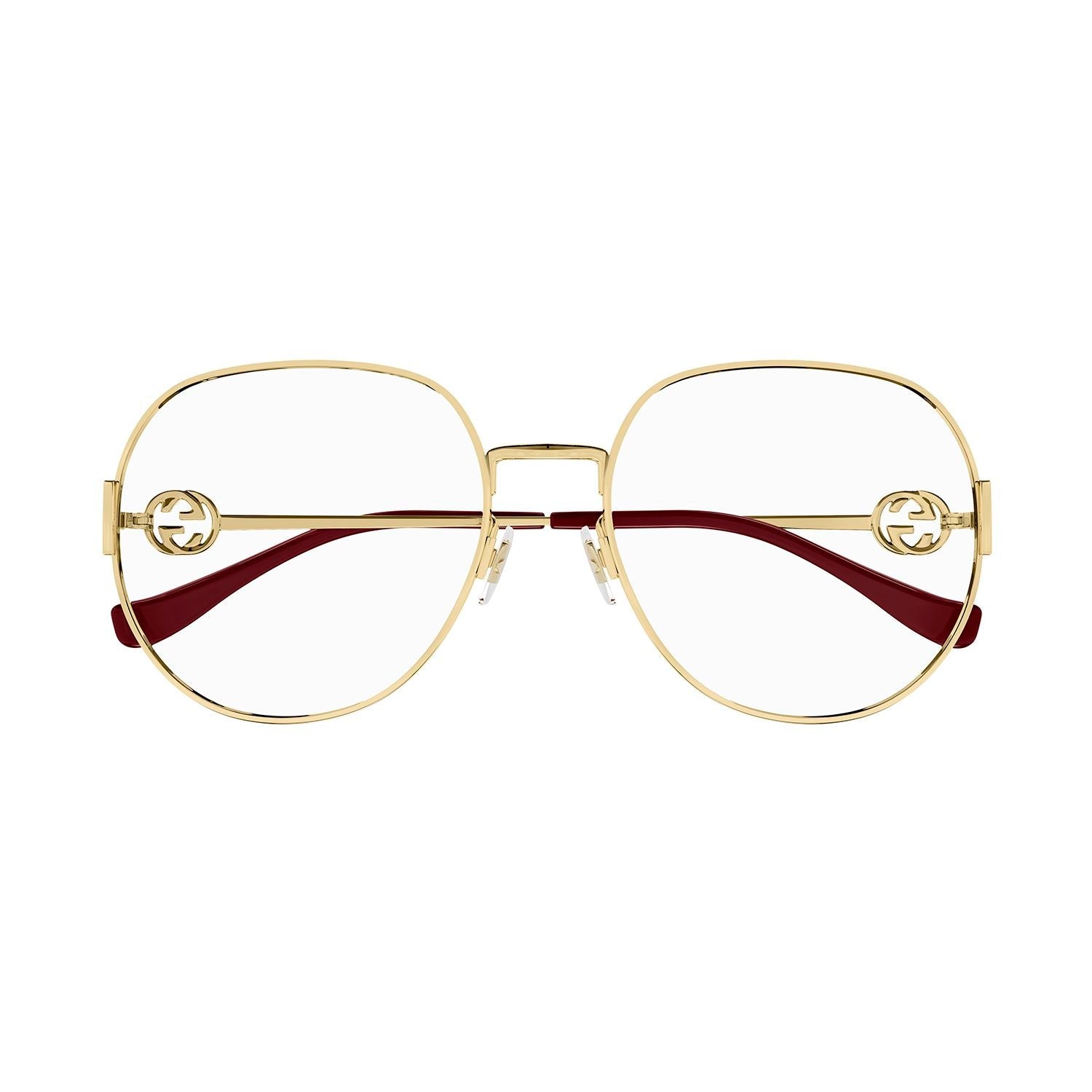 GG1208O Gold metal Optical Frames - Shiny Endura Gold