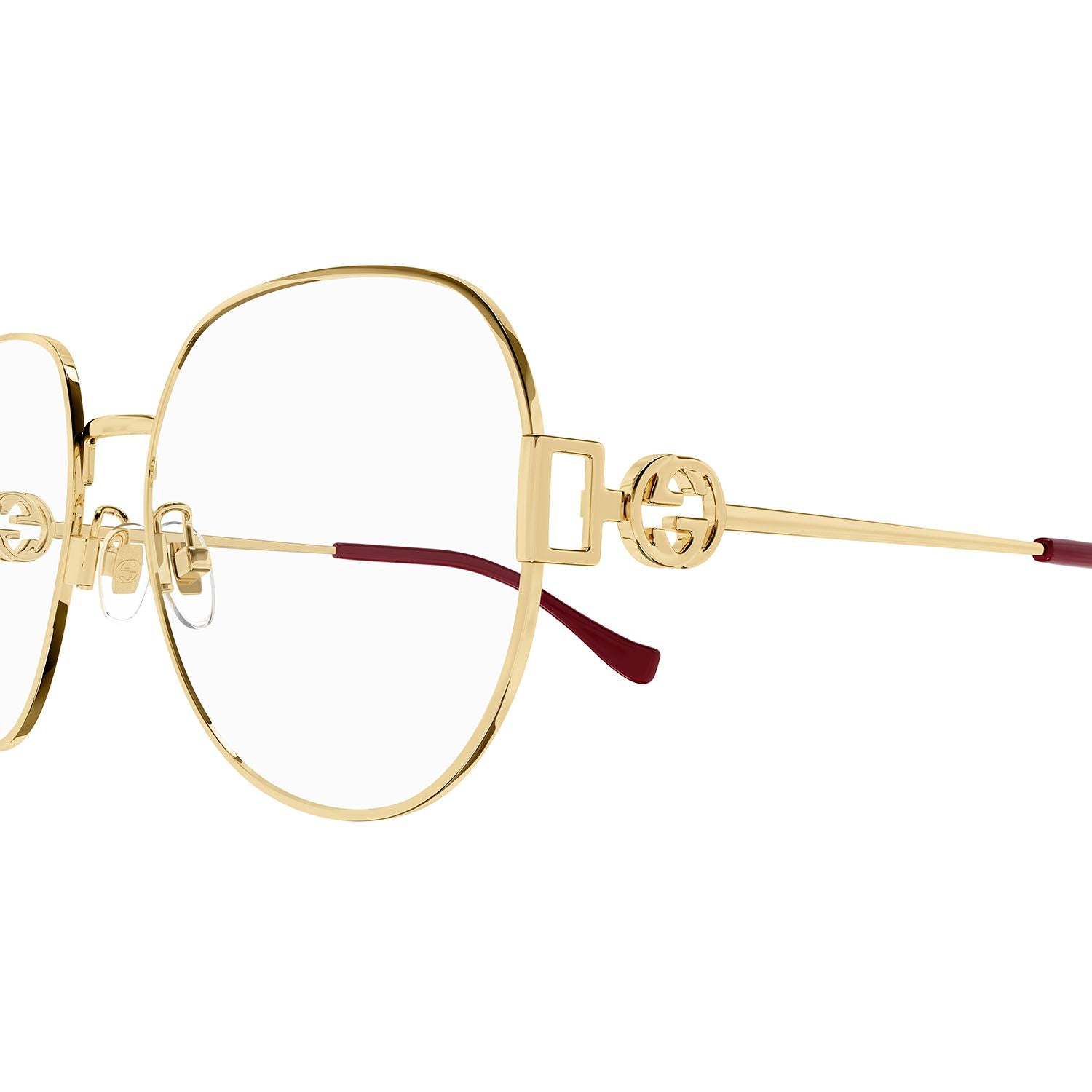 GG1208O Gold metal Optical Frames - Shiny Endura Gold