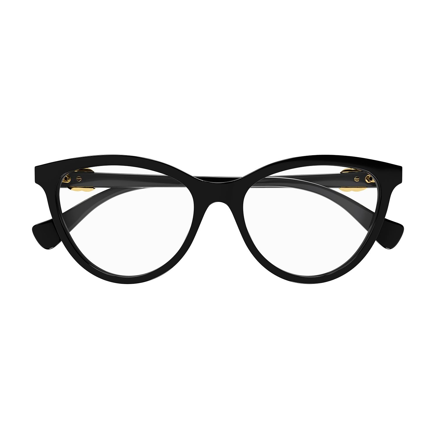GG1179O Black recycled acetate Optical Frames - Shiny Solid Black