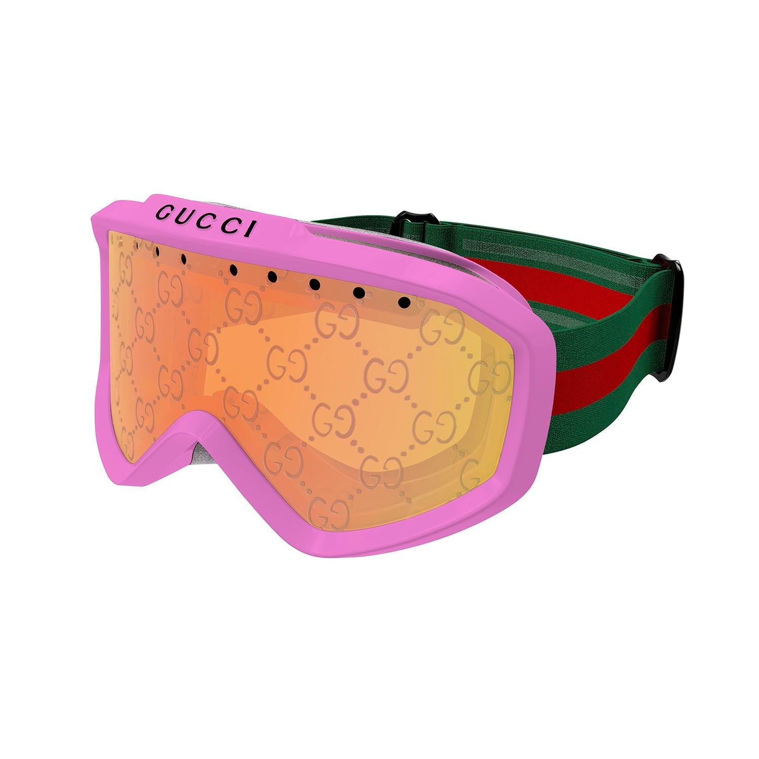 GG1210S Pink injection Sunglasses - Shiny Solid Pink