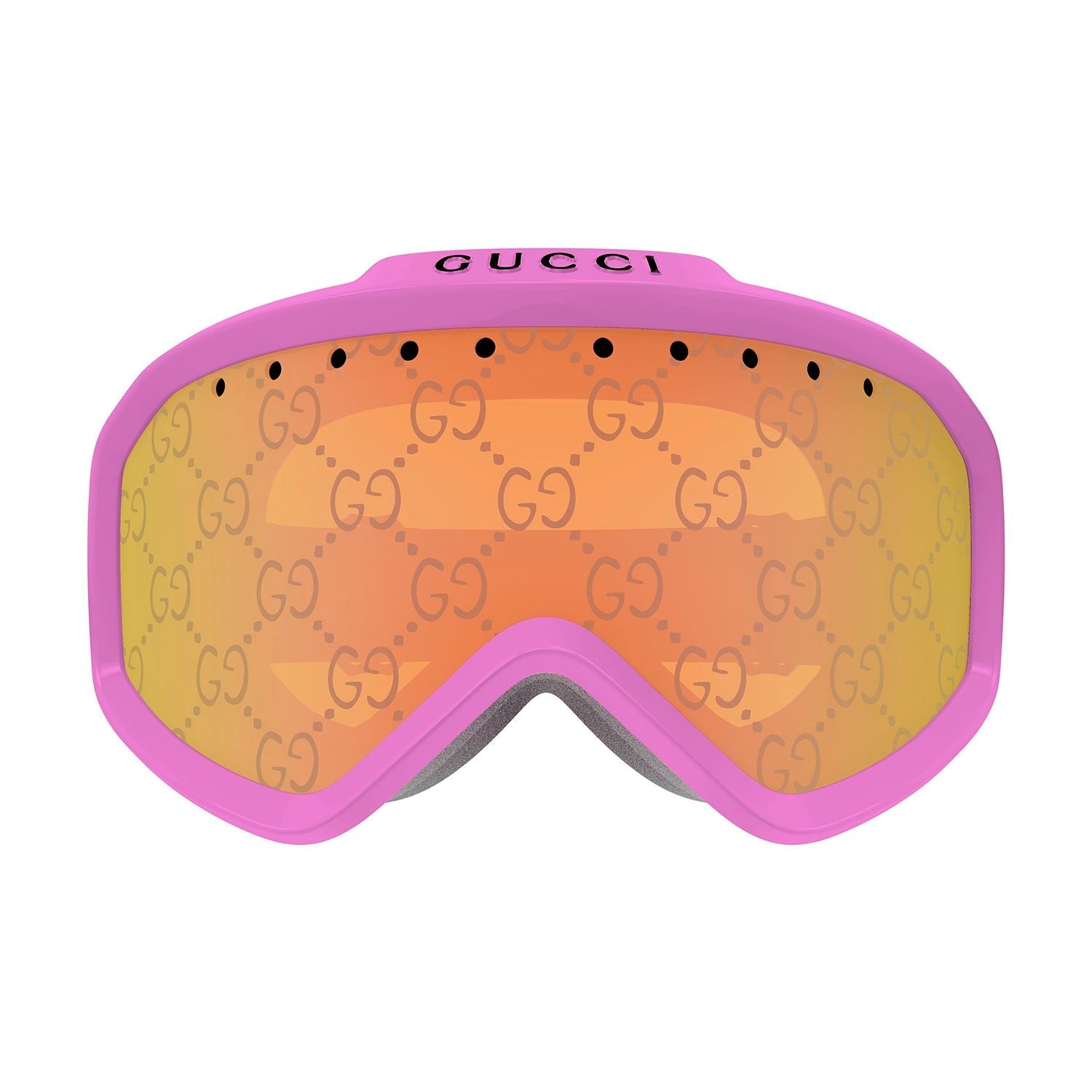 GG1210S Pink injection Sunglasses - Shiny Solid Pink