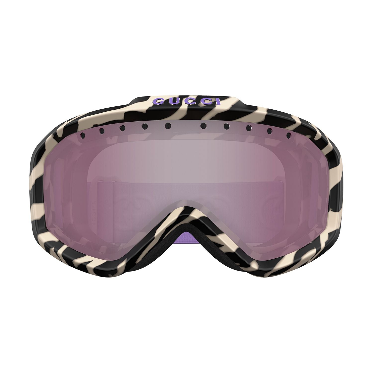 GG1210S Ivory injection Sunglasses - Shiny Water & Zebra Black & Ivory