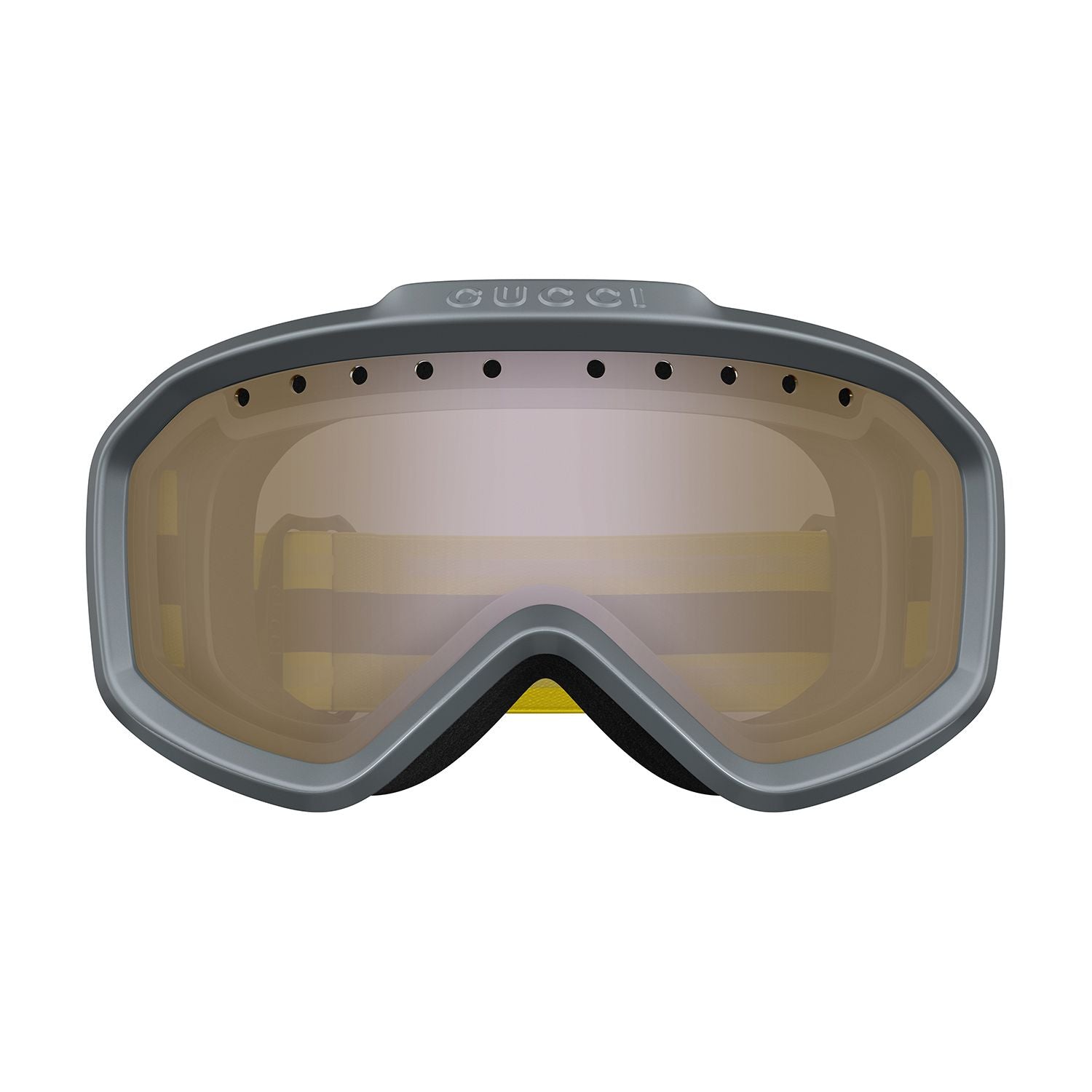 GG1210S Grey injection Sunglasses - Shiny Metallic & Dark Ruthenium