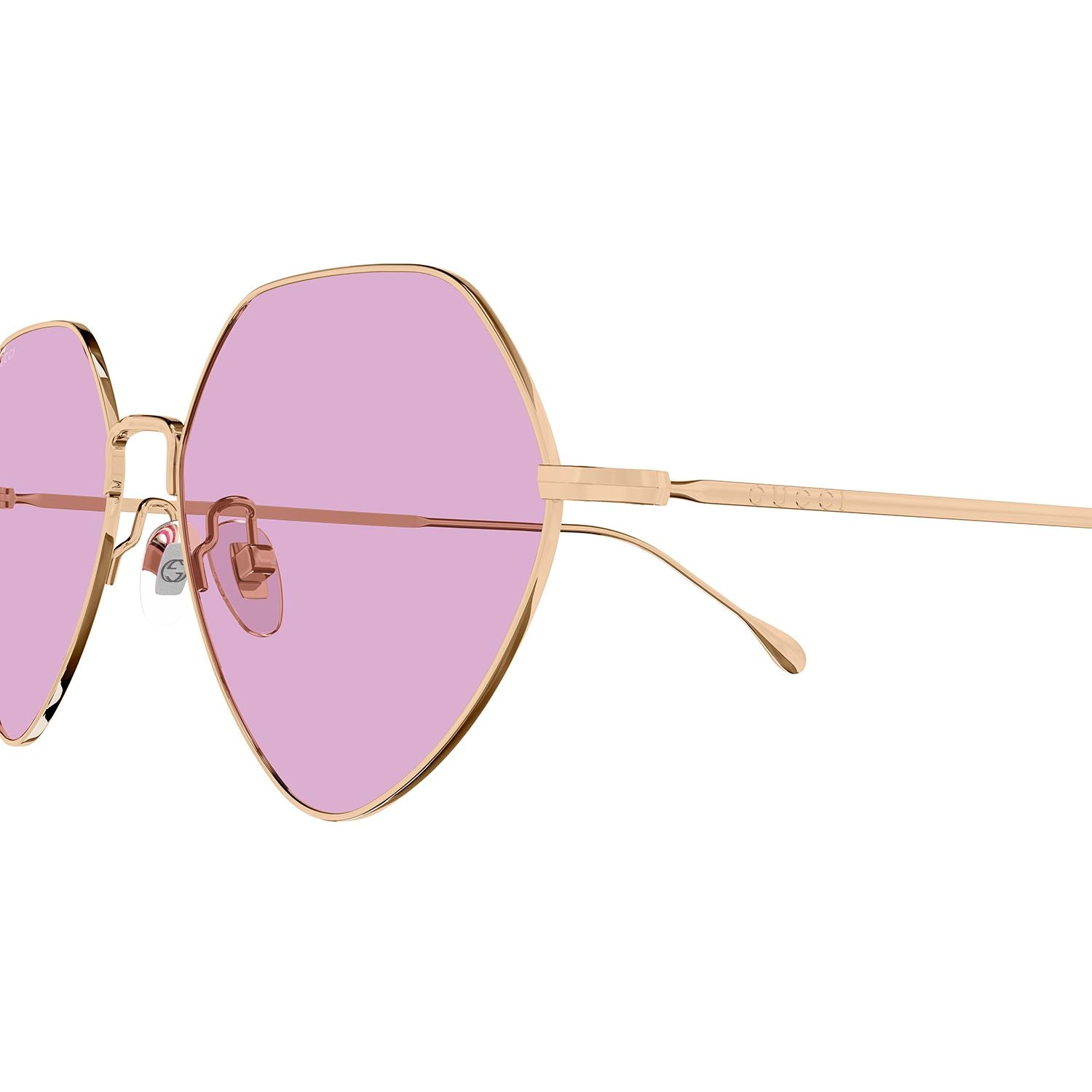 GG1182S Gold metal Sunglasses - Shiny Rose Gold