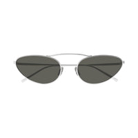 SL 538 Silver metal Sunglasses - Shiny Silver