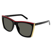 SL 539 Paloma Black recycled acetate Sunglasses - Shiny Solid Black