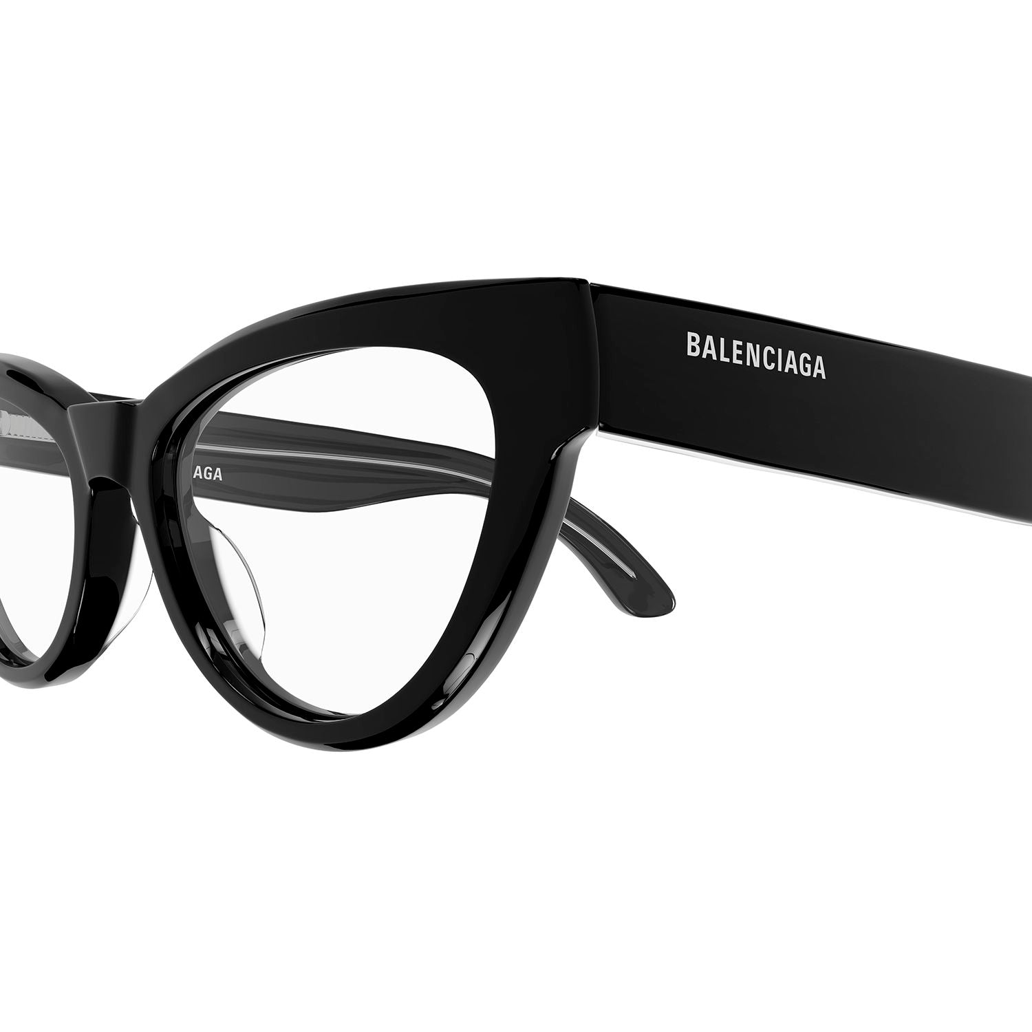 BB0241O Black acetate Optical Frames - Shiny Black