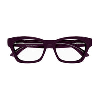BB0242O Violet recycled acetate Optical Frames - Shiny Solid Dark Purple
