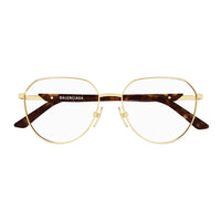 BB0249O Gold metal Optical Frames - Shiny Light Gold