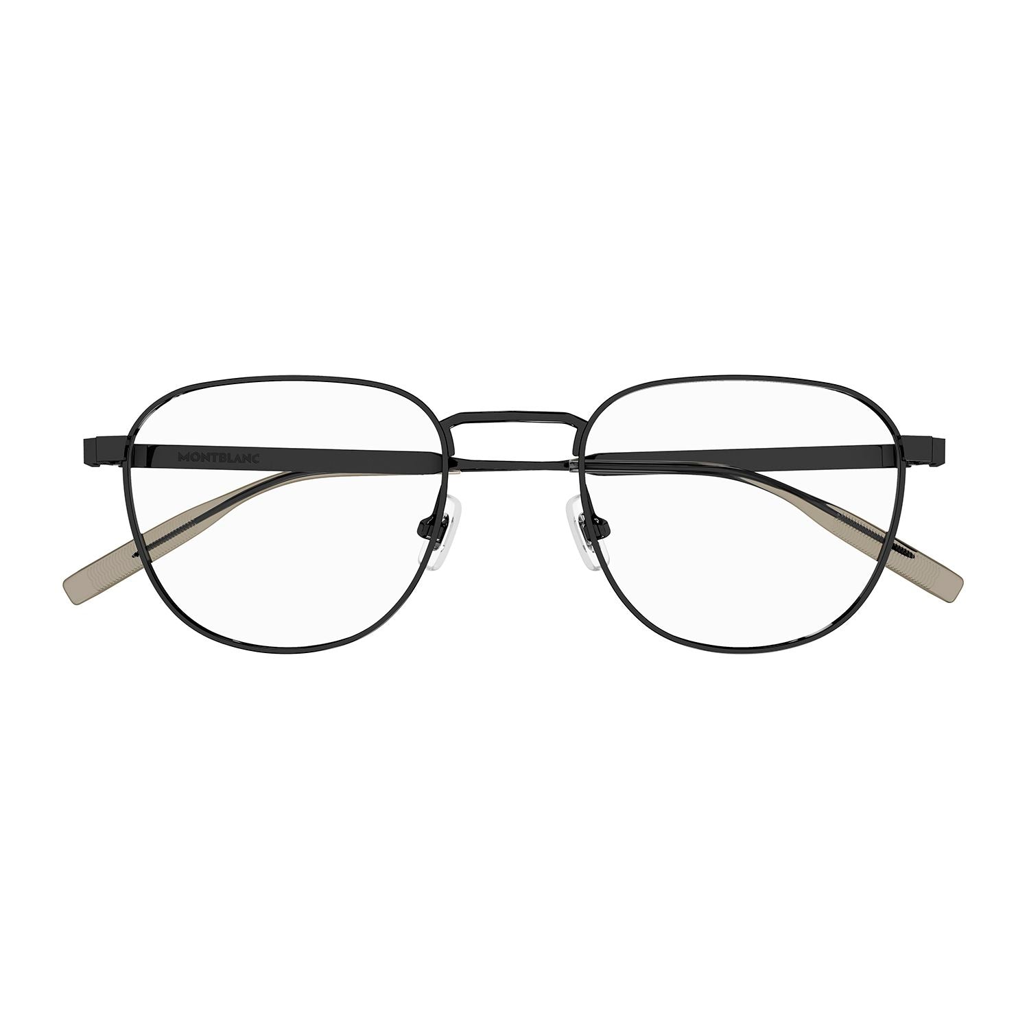 MB0230O Black metal Optical Frames - Matte Black