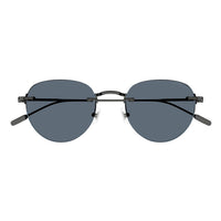 MB0239S Ruthenium metal Sunglasses - Shiny Dark Ruthenium