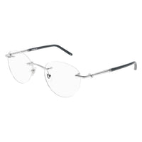 MB0244O Silver metal Optical Frames - Shiny Silver