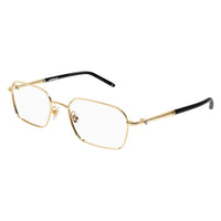 MB0245O Gold metal Optical Frames - Shiny Light Gold