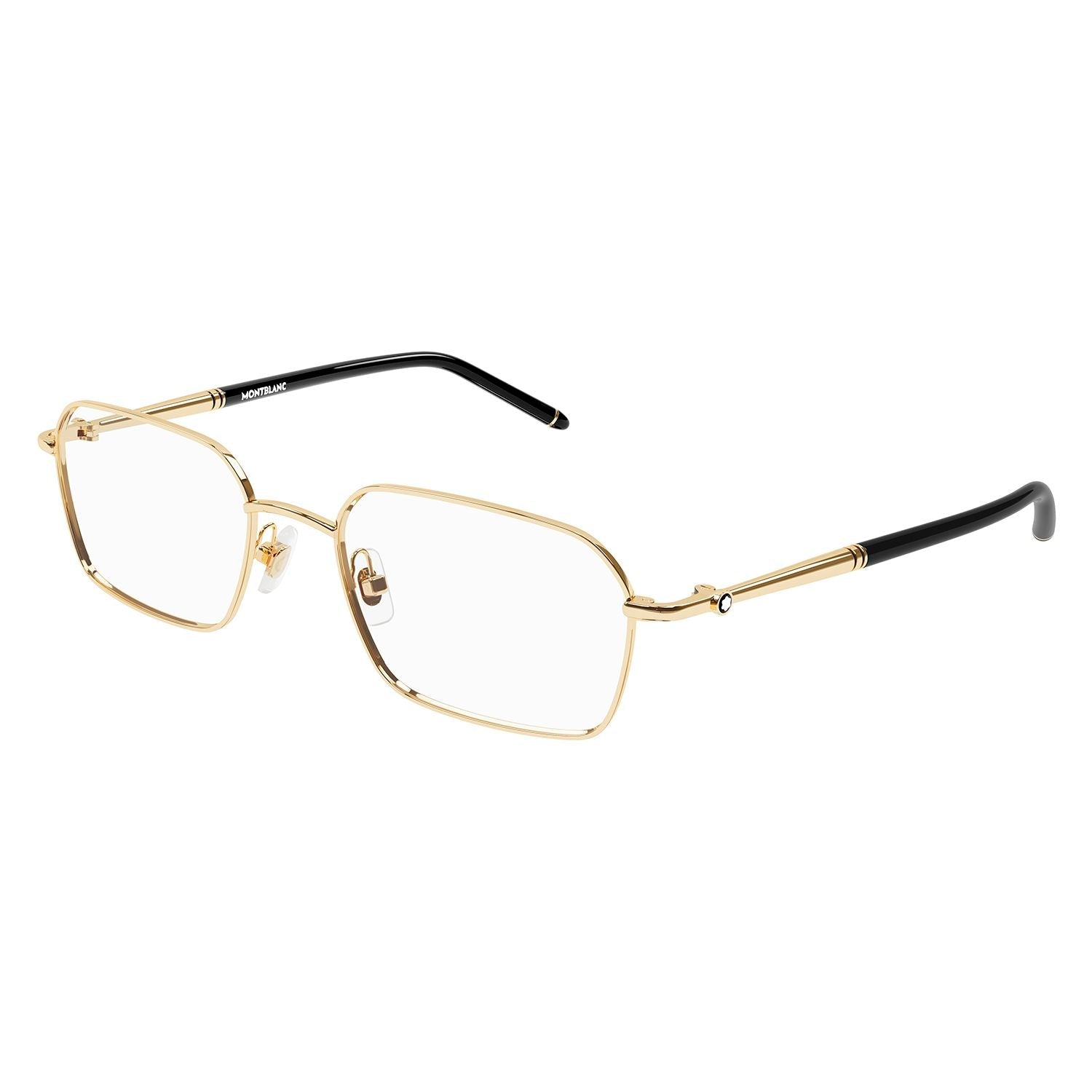 MB0245O Gold metal Optical Frames - Shiny Light Gold
