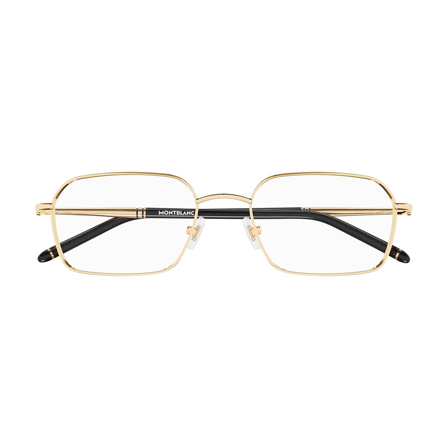 MB0245O Gold metal Optical Frames - Shiny Light Gold