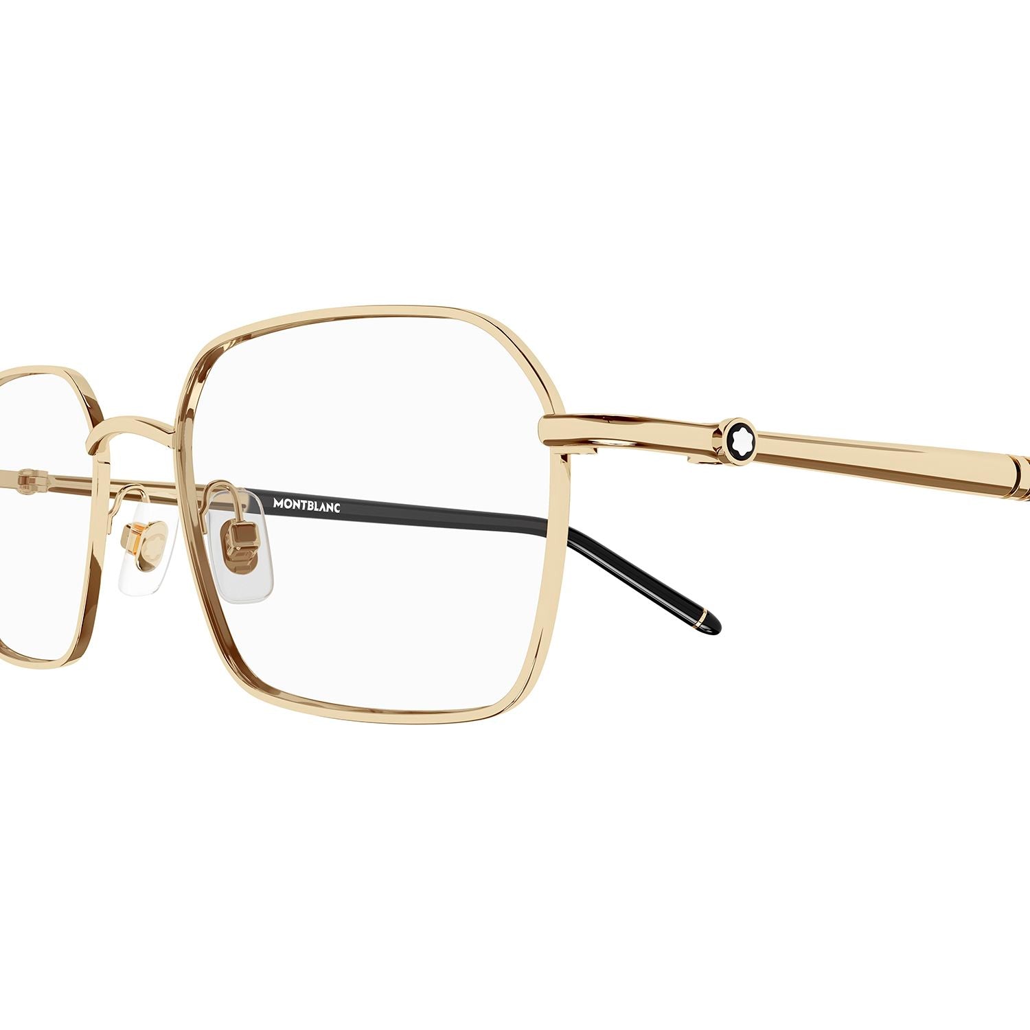 MB0245O Gold metal Optical Frames - Shiny Light Gold