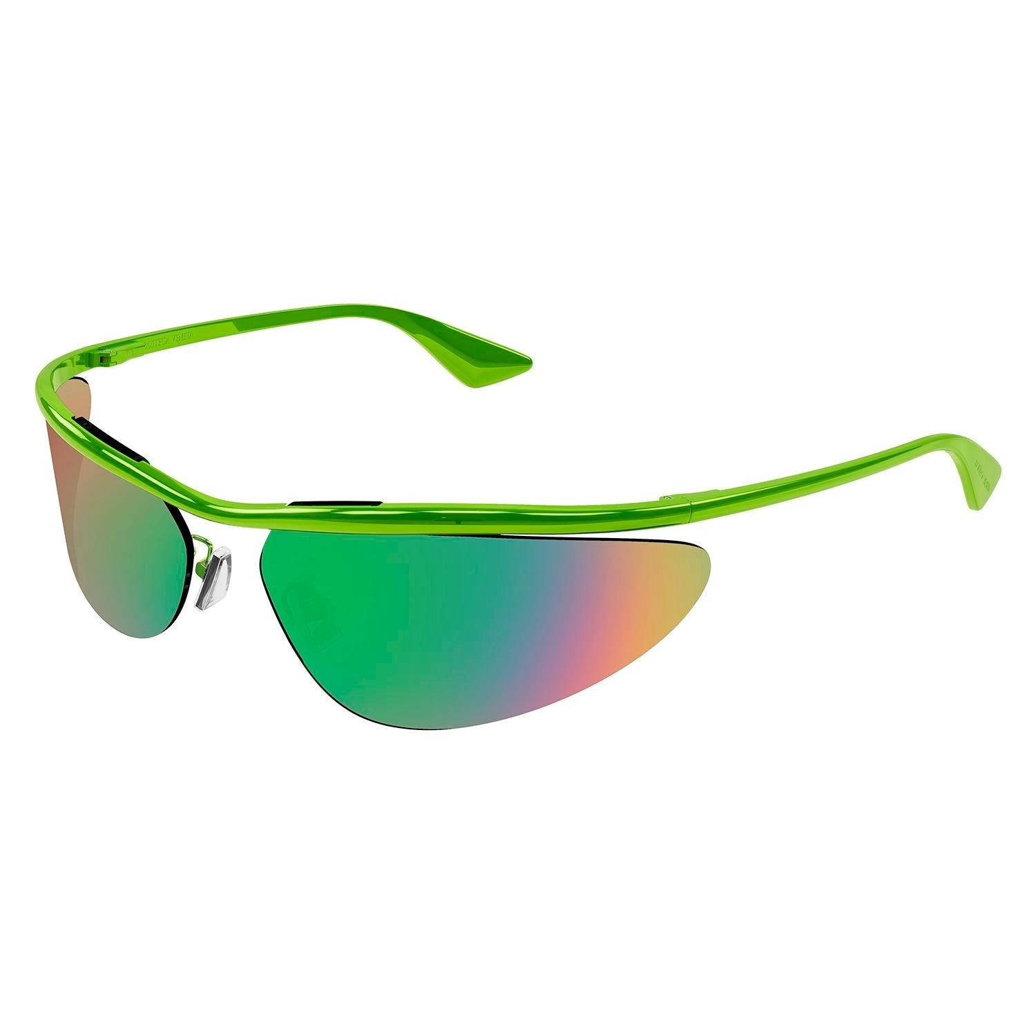 BV1174S Green metal Sunglasses - Varnished Green