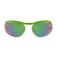 BV1174S Green metal Sunglasses - Varnished Green