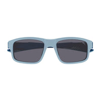 PU0396S Grey recycled injection Sunglasses - Matte Solid Platinum Grey