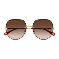 CH0135S Gold metal Sunglasses - Shiny Rose Gold