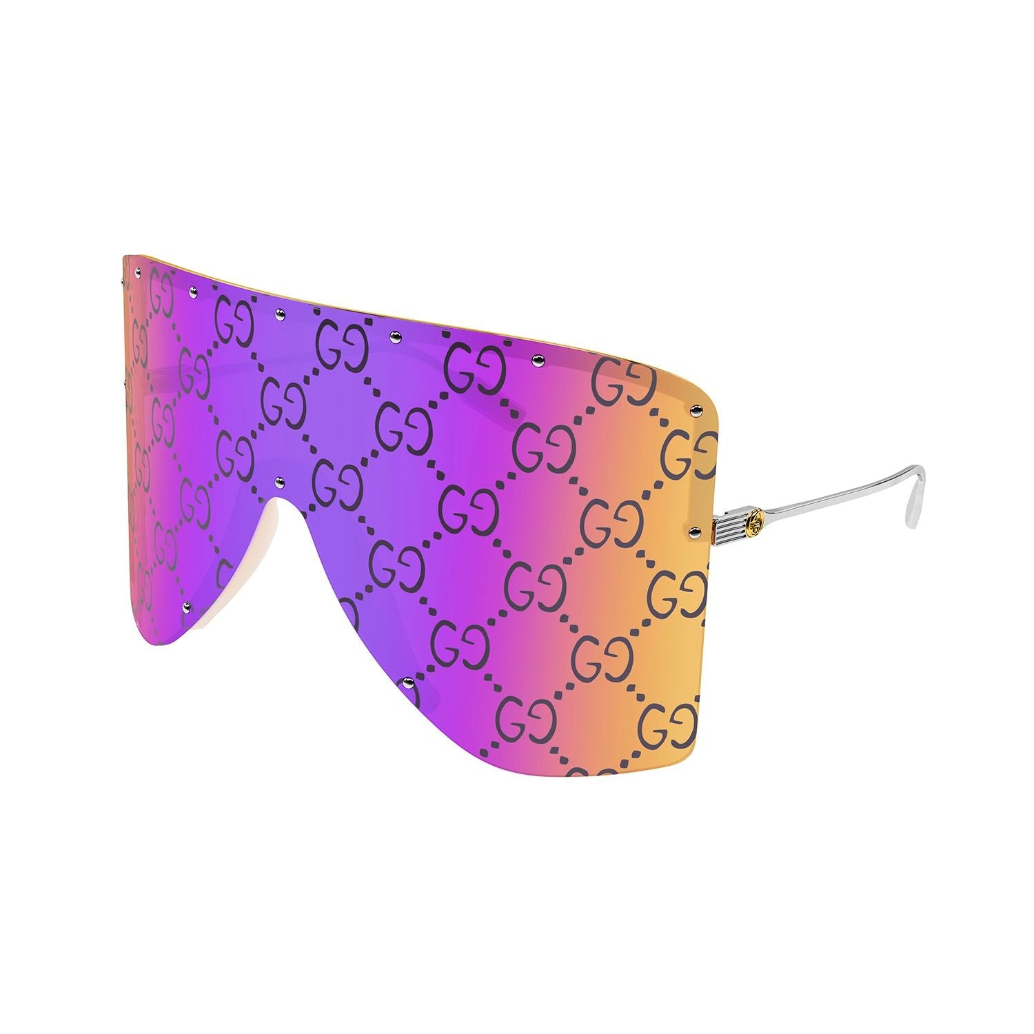 GG1244S Gold metal Sunglasses - Shiny Yellow Gold