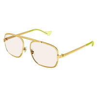 GG1250S Gold metal Sunglasses - Shiny Yellow Gold