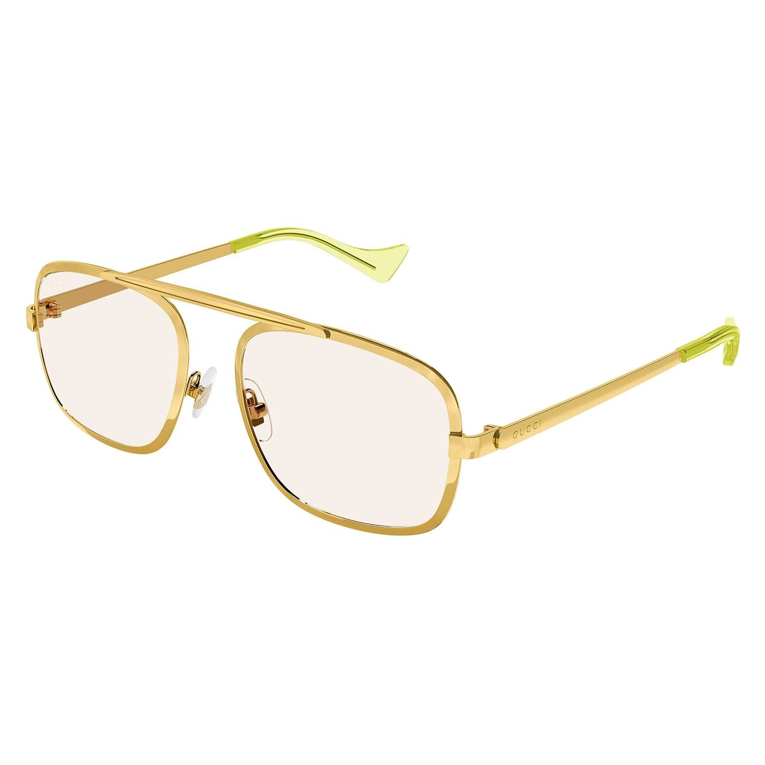 GG1250S Gold metal Sunglasses - Shiny Yellow Gold