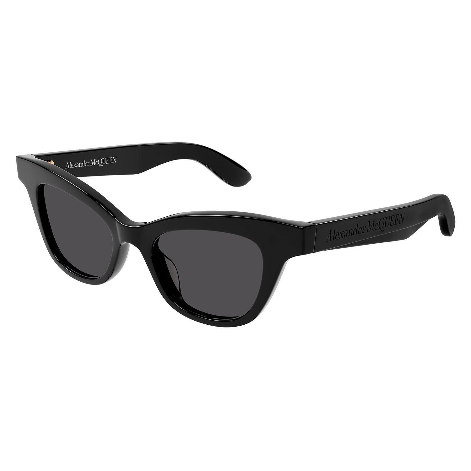 AM0381S Black acetate Sunglasses - Shiny Black